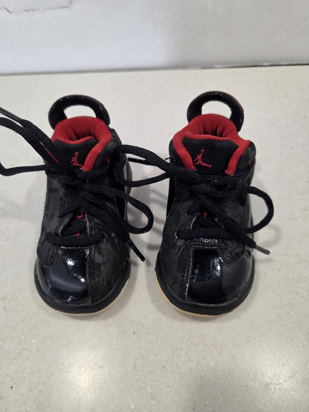 Jordan Toddler Black/Red Athletic Shoes